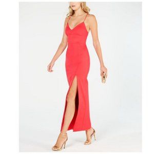 ADRIANNA PAPELL dress red gown
